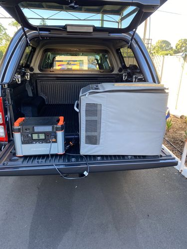 Customer photo review of Lithium Portable Power Station 1000 Watt 60Ah iTECH1000P