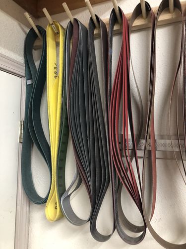 Customer photo review of 2 X 72 Inch Leather Honing Stropping Belt