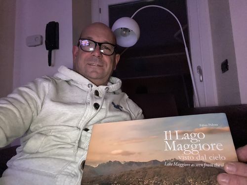 Customer photo review of Il Lago Maggiore visto dal cielo
