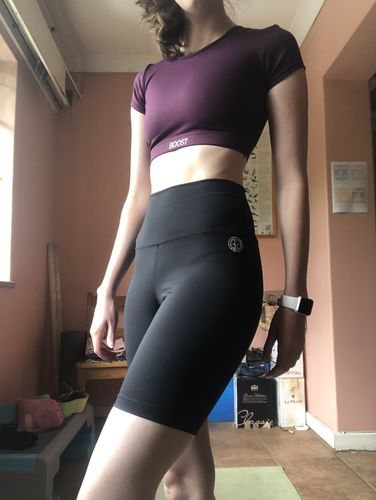 Customer photo review of AR 204 - CAP SLEEVE CROP