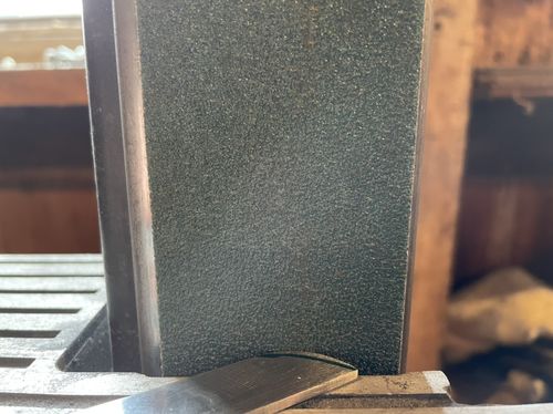 Customer photo review of 2 X 42 Inch Premium Zirconia Sanding Belts, 6 Pack