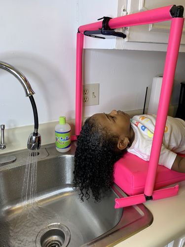 Customer photo review of Shampoo Mat Mini