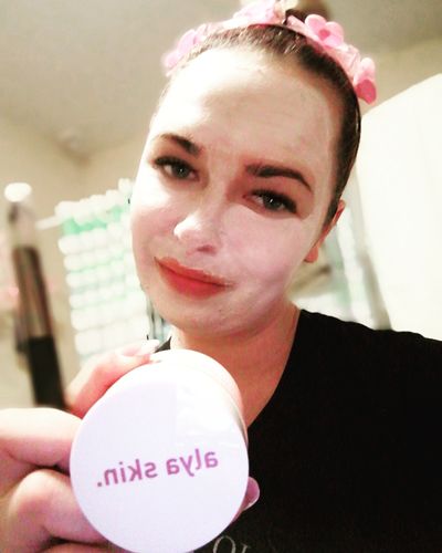 Customer photo review of Supercharged Skincare Bundle