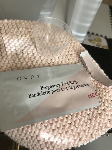 Customer photo review of Pregnancy Test Strips (Ultra-Sensitive)