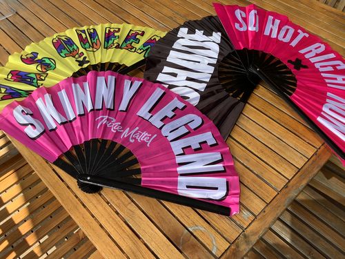 Customer photo review of Trixie Mattel Skinny Legend Fan