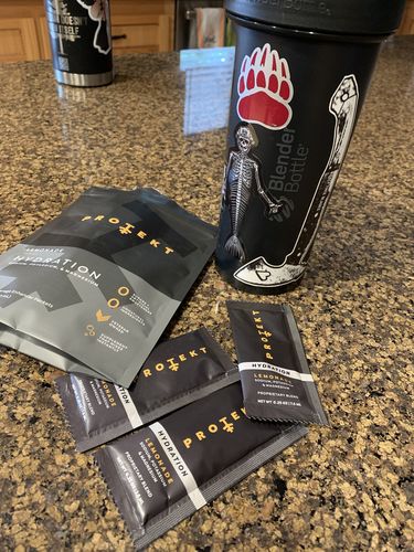 Customer photo review of HYDRATION | Natural Liquid Supplement Beverage Enhancer