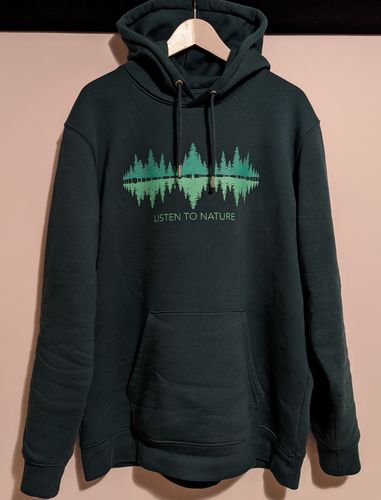 Customer photo review of LISTEN TO NATURE - Bio Unisex Hoodie (PREMIUM)