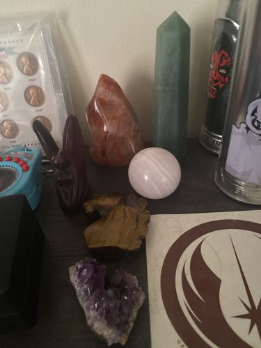 Customer photo review of Red Hematite Fairy