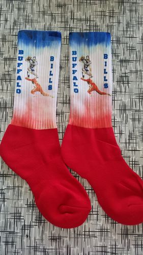 Customer photo review of Blank Athletic Socks (Cotton Bottom)