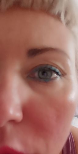 Customer photo review of Crystal Green Contact Lenses(12 months wear)