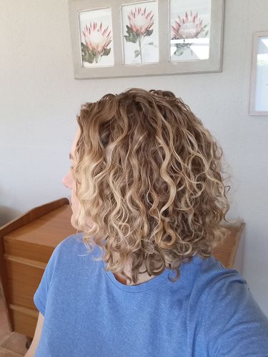 Customer photo review of Curl Styling Combo
