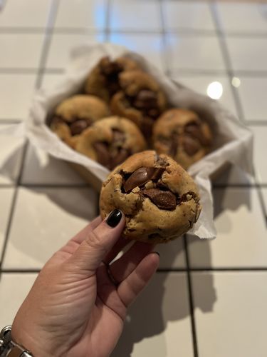 Customer photo review of Galaxy Chocolate Cookies