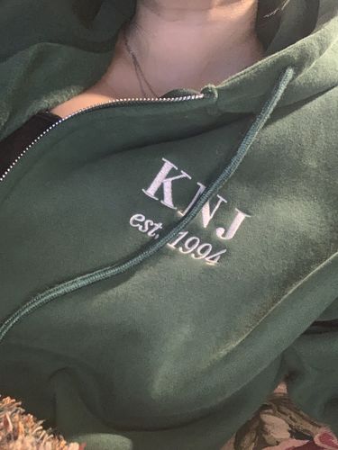 Customer photo review of KNJ Zip Hoodie