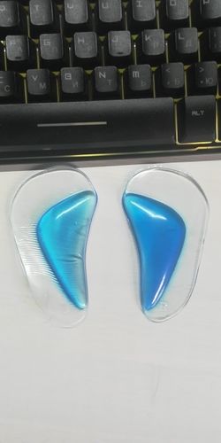 Customer photo review of Semelles orthopédiques en gel