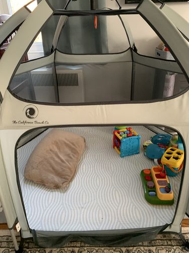 Customer photo review of Pop N' Go® Mattress Cover