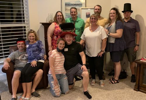 Customer photo review of Circus Murder Mystery Host Your Own Game Kit