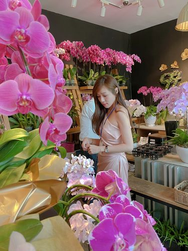 Customer photo review of Amity Asymmetric Neck Dress