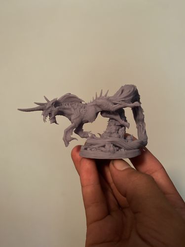 Customer photo review of Wraithful Kirin Tabletop Miniature