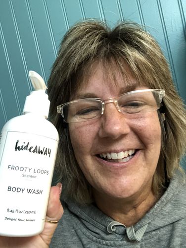 Customer photo review of Jumbo Body Wash - Frooty Loops