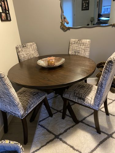 Customer photo review of Cabrexa Chair Slipcovers