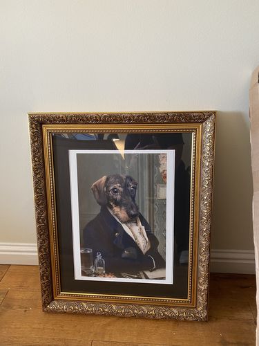 Customer photo review of The Victorian Explorer - Custom Vintage Pet Portrait