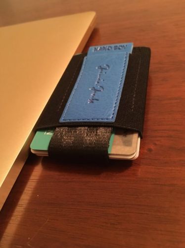 Customer photo review of Nano Boy with small elastic coin pocket