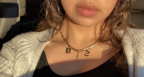 Customer photo review of D-2 Necklace