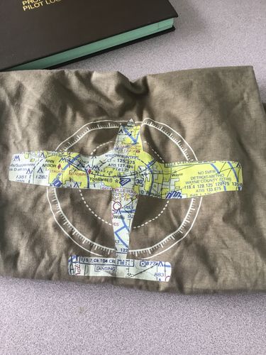 Customer photo review of Custom Personalized Sectional Shirt for Aviation Enthusiasts!