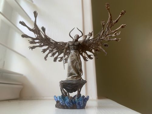 Customer photo review of Afflicted Celestial Tabletop Miniature