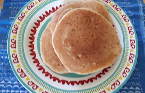 Customer photo review of Pancakes and Waffles Baking Mix