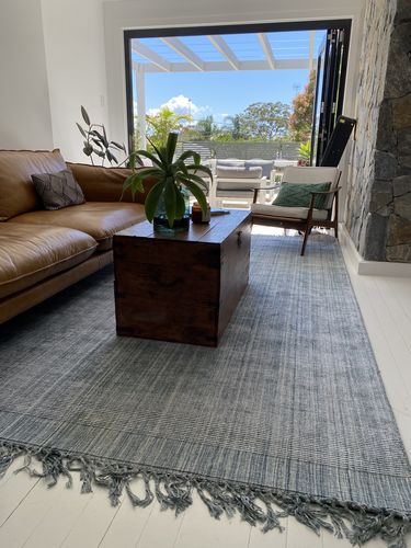 Customer photo review of Byron Ocean Rug