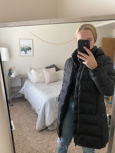 Customer photo review of Women's METROPOLIS PARKA III