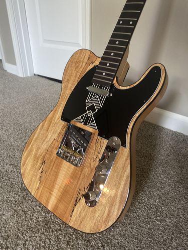 Customer photo review of Tomahawk - Telecaster Pickguard - Black/Cream/Black
