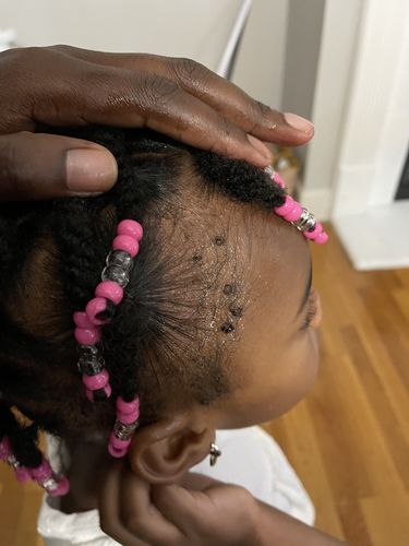 Customer photo review of Kid's Super healthy Hair kit