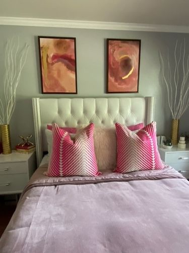 Customer photo review of Hot Pink Velvet