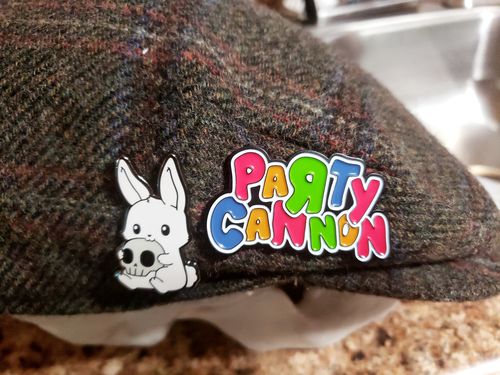 Customer photo review of Party Cannon - Logo (Pin)