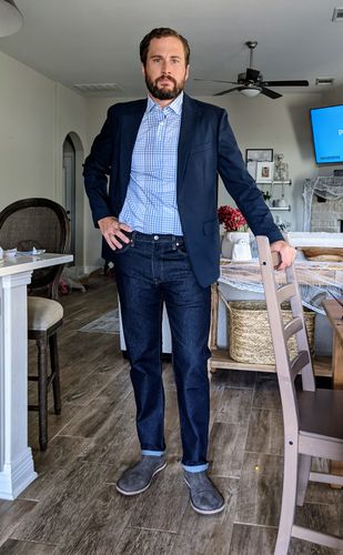 Customer photo review of Baxter Wax Brown (WIDE)