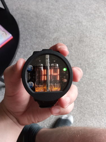 Customer photo review of Nixie Tube Watch V5.0 Numitron