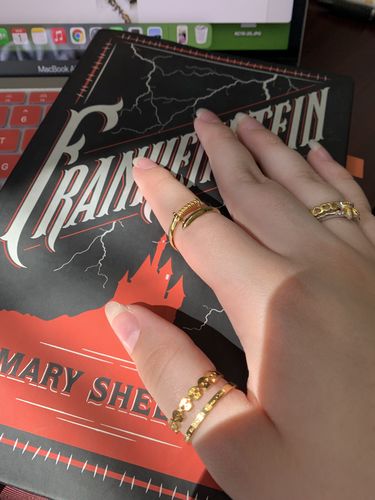 Customer photo review of Rather Be Dead Ring