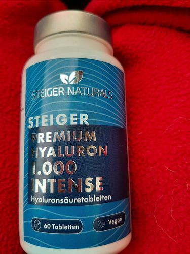 Customer photo review of Steiger Premium Hyaluron 1.000 Intense | 60 Tabletten für 1 Monat