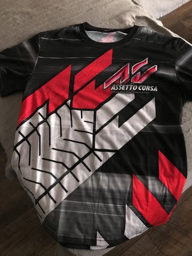 Customer photo review of Assetto Corsa Unisex 3D T-shirt