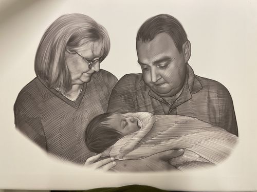 Customer photo review of Black & White Portrait Detailed