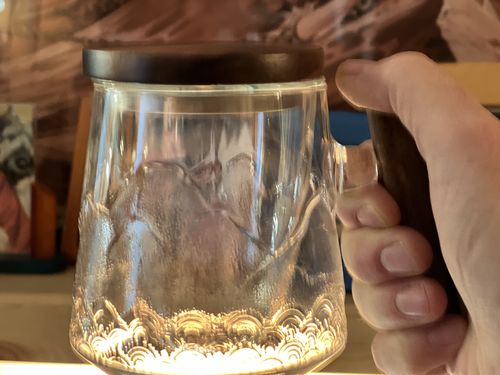 Customer photo review of Glass Mountain & Sea Coffee & Tea Mug