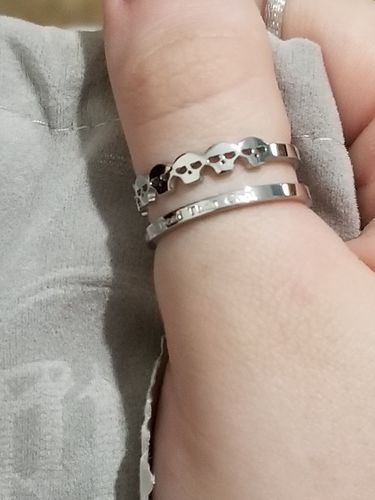 Customer photo review of Rather Be Dead Ring