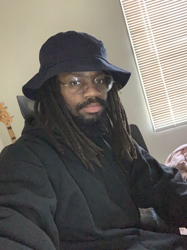 Customer photo review of Big Bucket Hat, Navy