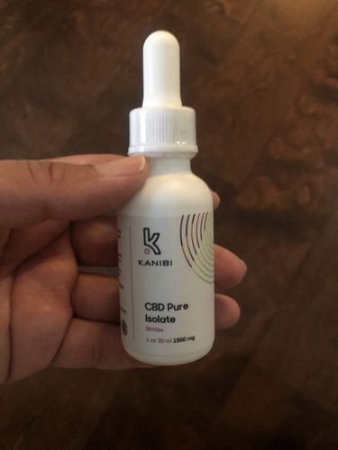 Customer photo review of Isolate CBD Oil Tincture