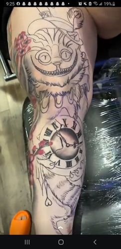 Customer photo review of Signature Tattoo Numbing Cream