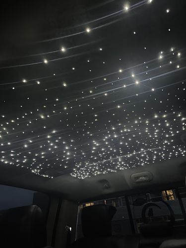 Customer photo review of RGBW+T Starlight Headliner
