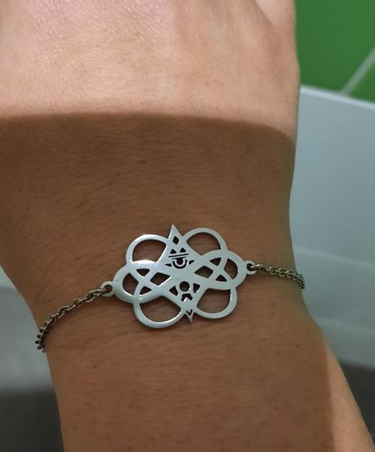 Customer photo review of LOANYA Jewelry From Your Handwriting