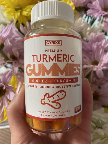 Customer photo review of Turmeric Gummies